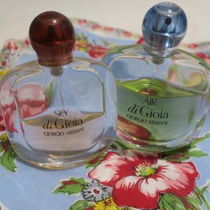 Two Armani Perfumes, Air and Sky di Gioia